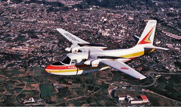 日本初の航空写真専門会社として営業開始